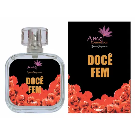 Perfume Amei Cosméticos Docê Fem 100ml