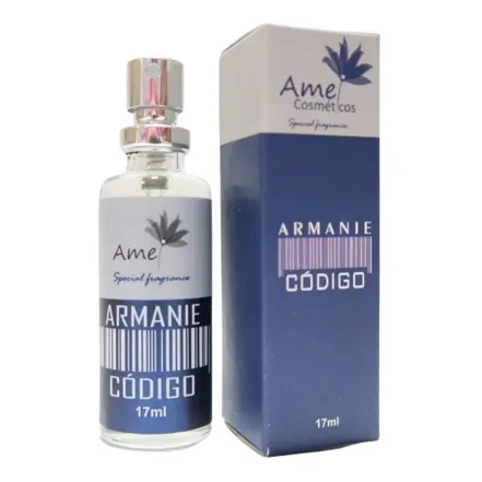 Perfume Amei Cosméticos Armanie Código 17ml